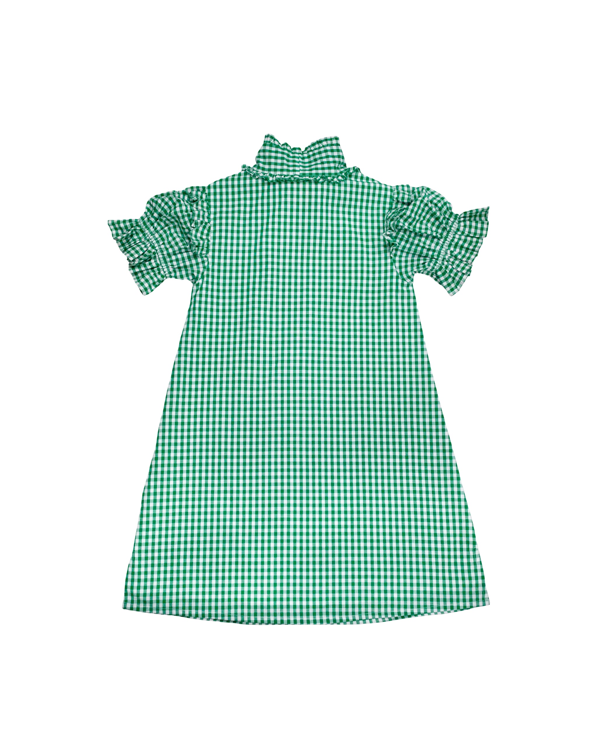 Josie shift dress in kelly green gingham – Elizabeth Wilson Designs Josie shift dress in kelly green gingham – Elizabeth Wilson Designs