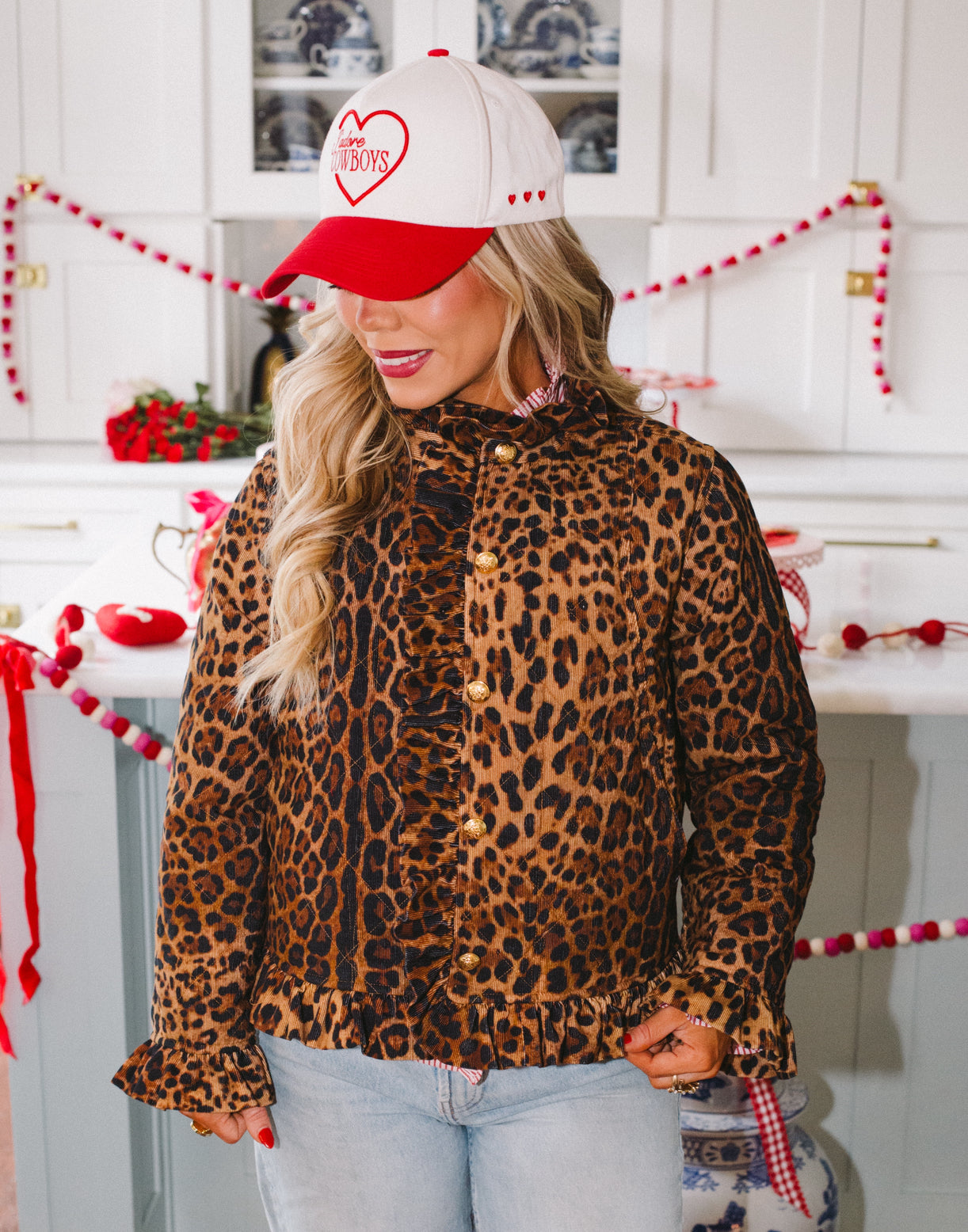 Vivienne Jacket in leopard corduroy – Elizabeth Wilson Designs