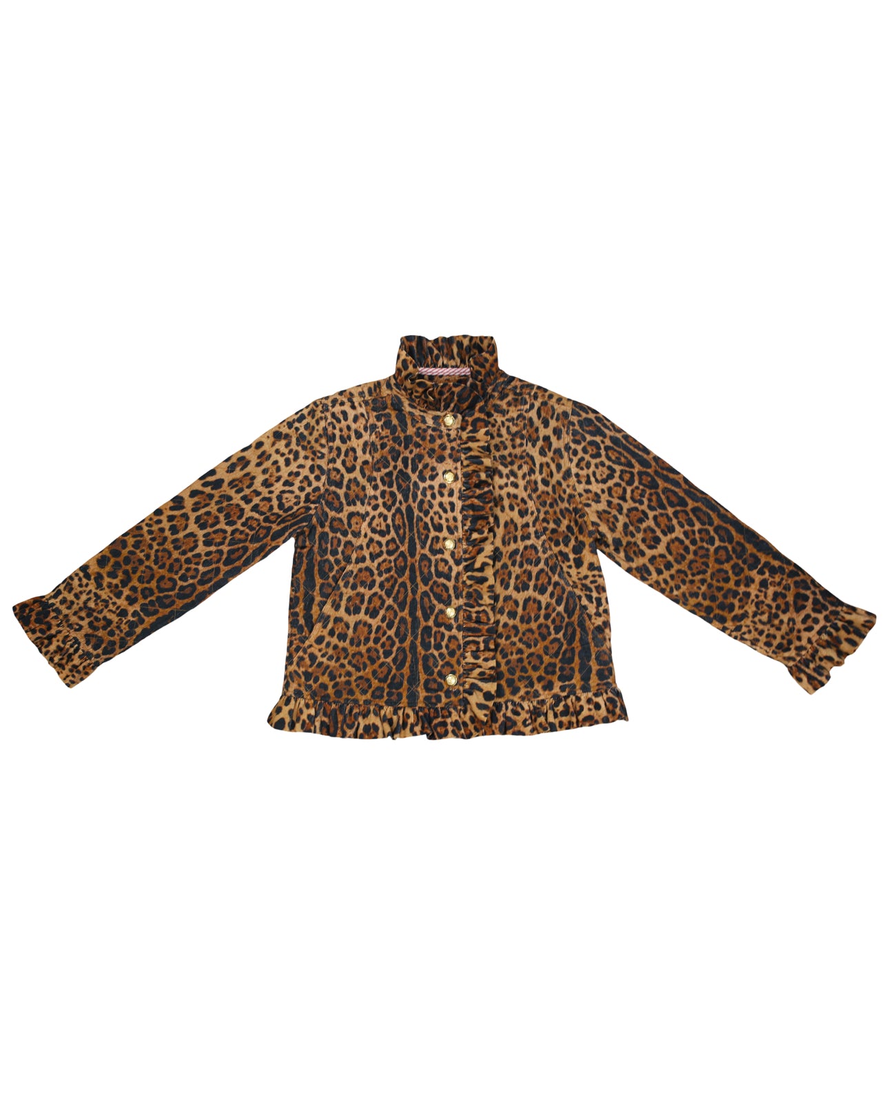 Vivienne Jacket in leopard corduroy – Elizabeth Wilson Designs