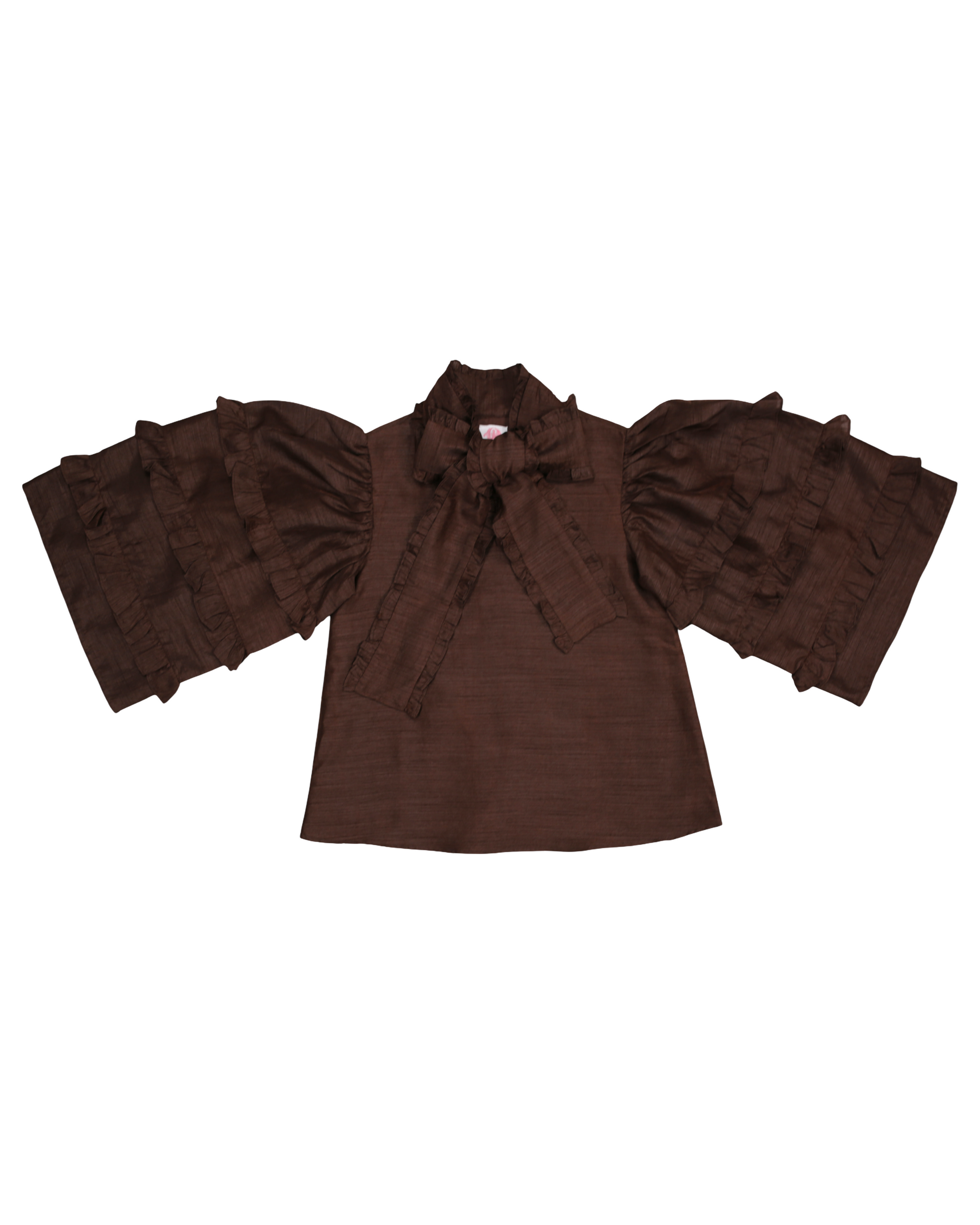 Josephine Top in chocolate – Elizabeth Wilson Designs
